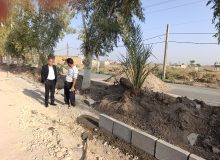 آغاز دو پروژه عمرانی در شهر بستان همزمان با هفته دولت